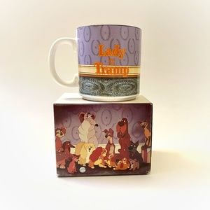 VTG Walt Disney’s Classic Lady and the Tramp Mug with Box